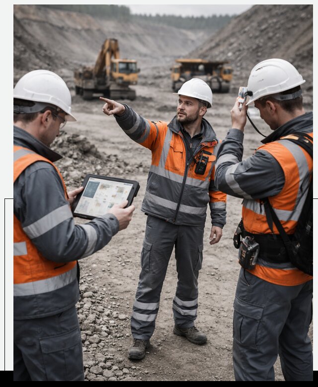 Система контроля персонала для горнодобывающей отрасли в Похвистневе