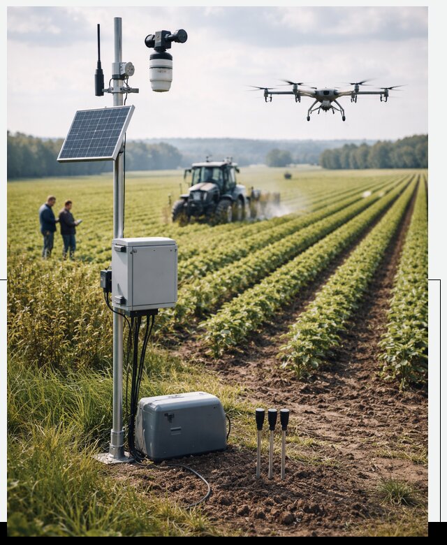 Разработка IoT мониторинга полей в Похвистневе от 8714 р. | АвикейПхв